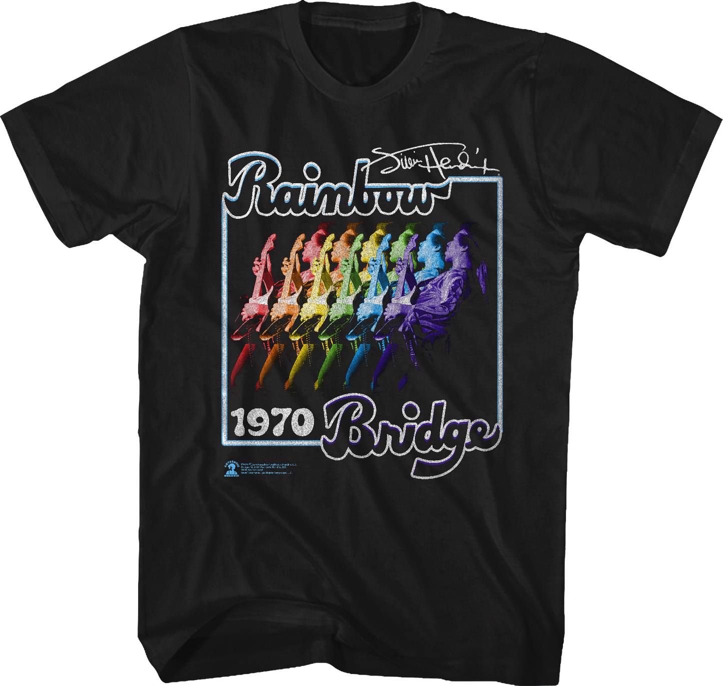 Rainbow Bridge Jimi Hendrix T-Shirt