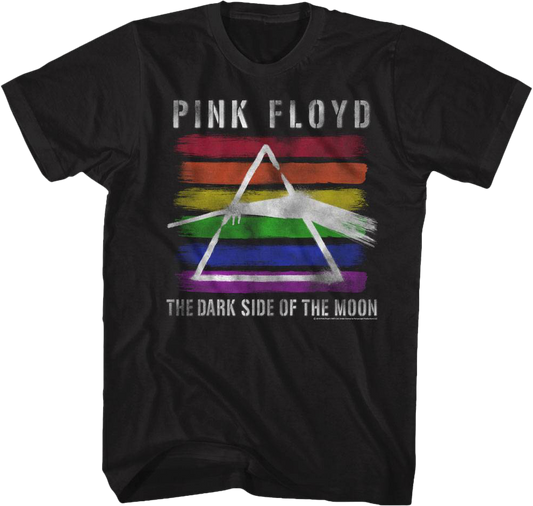 Rainbow Dark Side of the Moon Pink Floyd T-Shirt