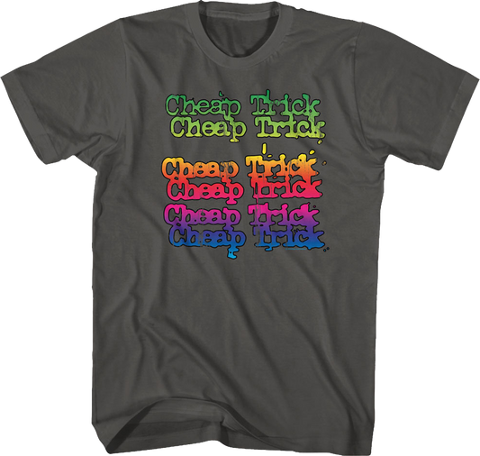 Rainbow Logo Cheap Trick T-Shirt