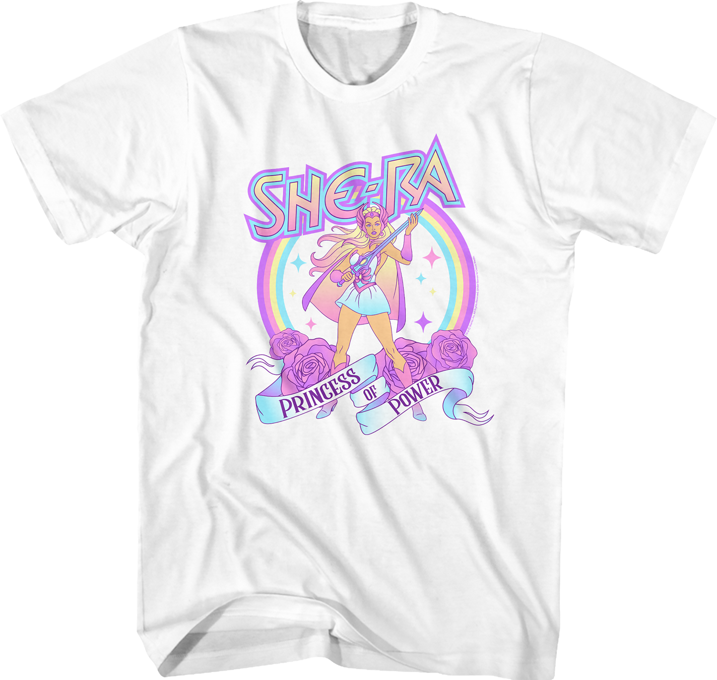 Rainbow She-Ra Masters of the Universe T-Shirt