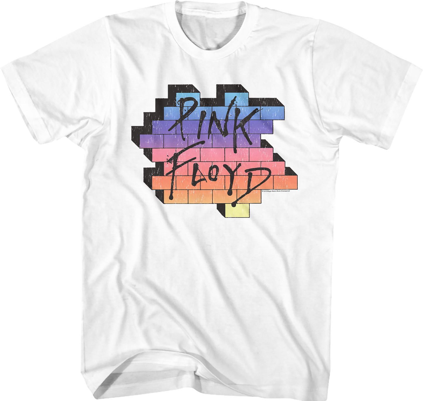 Rainbow Wall Pink Floyd T-Shirt