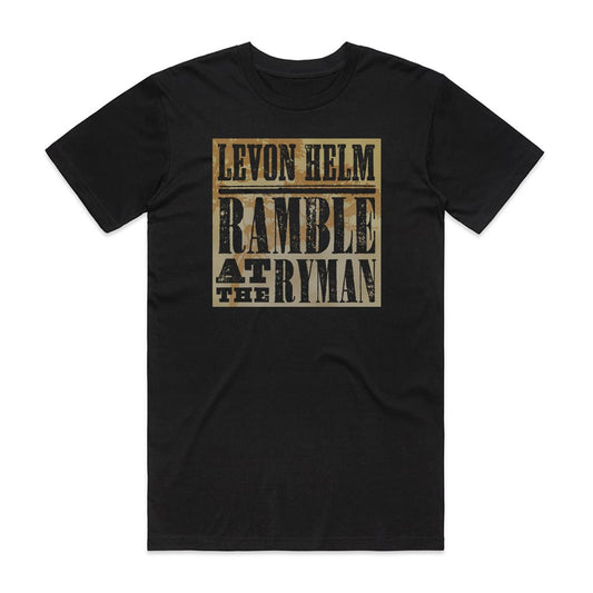 Levon Helm Ramble At The Ryman T-Shirt Black