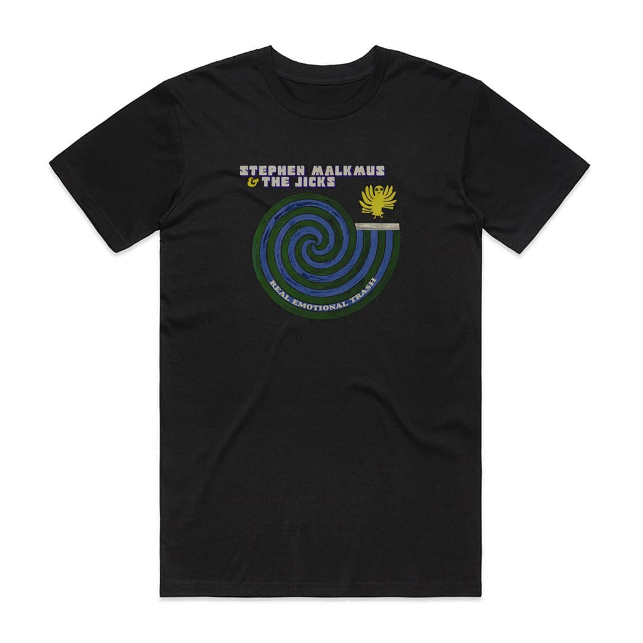 Stephen Malkmus and the Jicks Real Emotional Trash T-Shirt Black