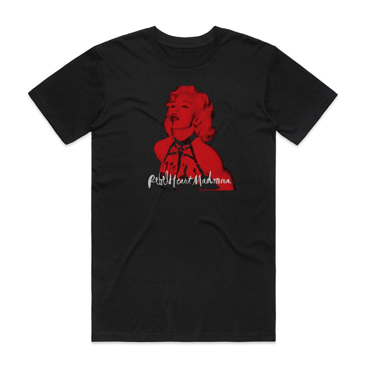 Madonna Rebel Heart 2 T-Shirt Black