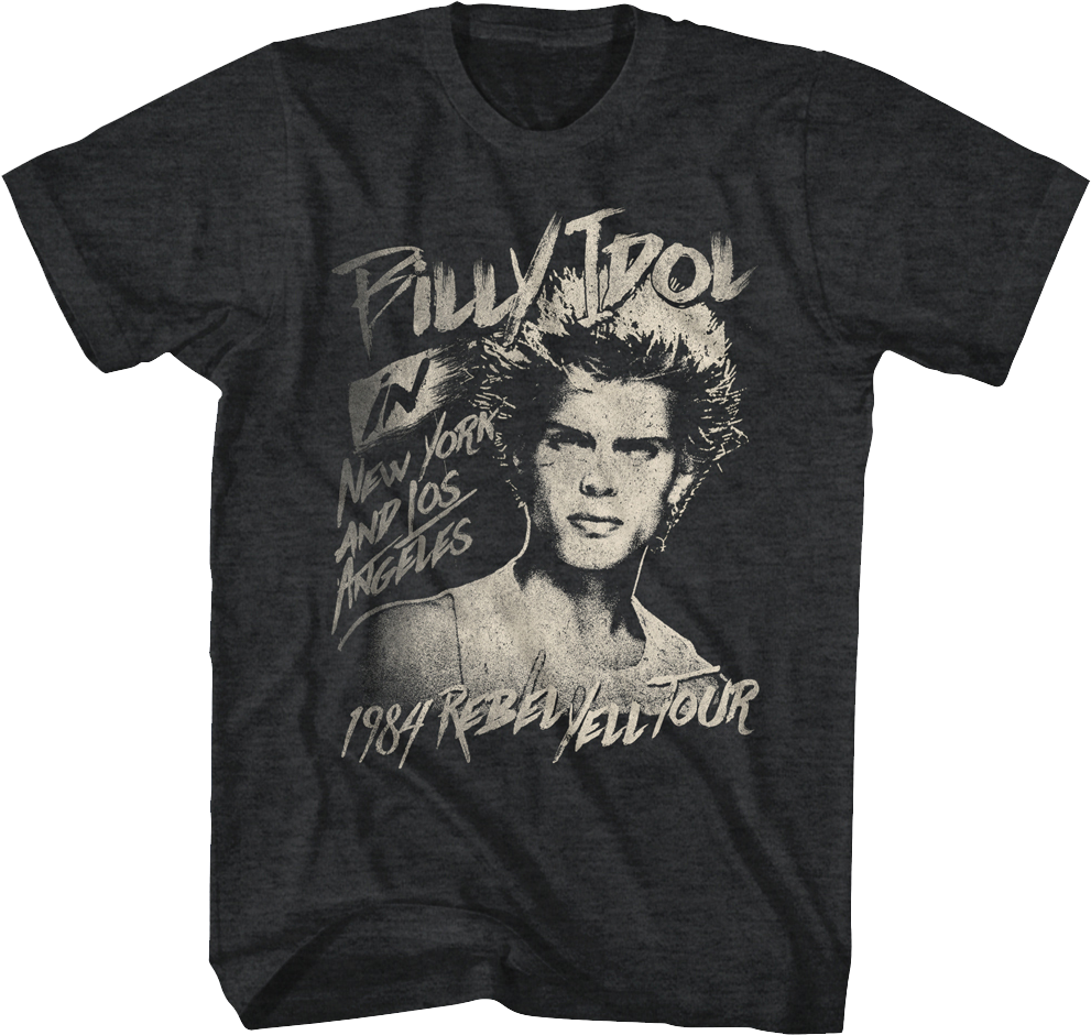 Rebel Yell Tour Billy Idol T-Shirt