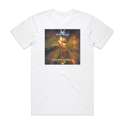 Xystus Receiving Tomorrow Album Cover T-Shirt White