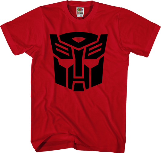 Red Autobot Logo Transformers T-Shirt