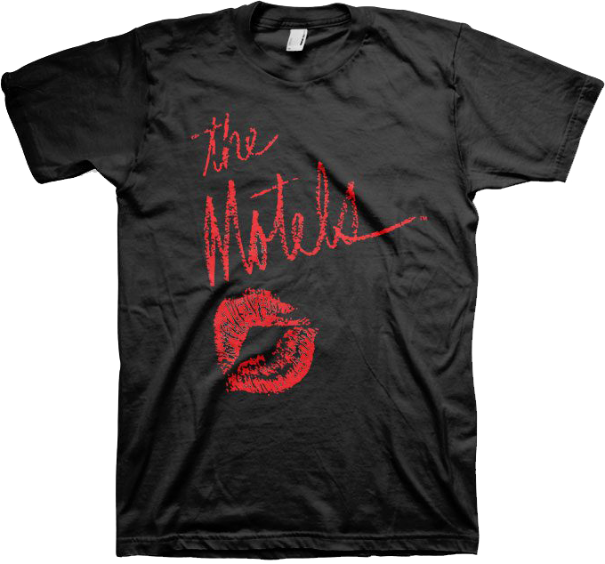 Red Lips The Motels T-Shirt