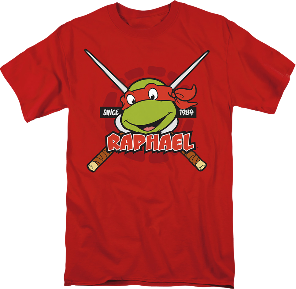 Red Raphael Since 1984 Teenage Mutant Ninja Turtles T-Shirt