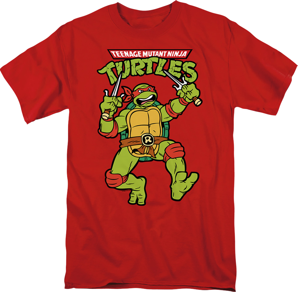 Red Raphael Teenage Mutant Ninja Turtles T-Shirt