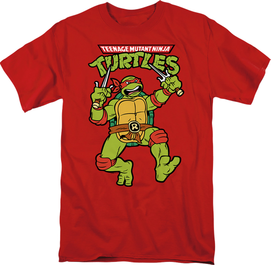 Red Raphael Teenage Mutant Ninja Turtles T-Shirt