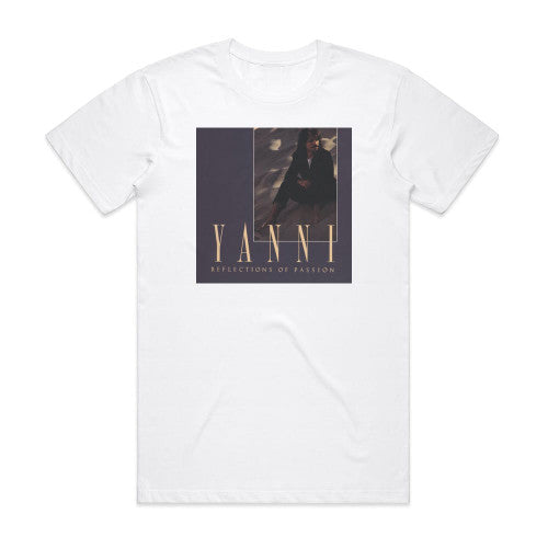 Yanni Reflections Of Passion Album Cover T-Shirt White