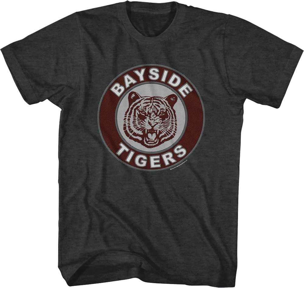 Classic Bayside Tigers Logo Saved By The Bell T-Shirt