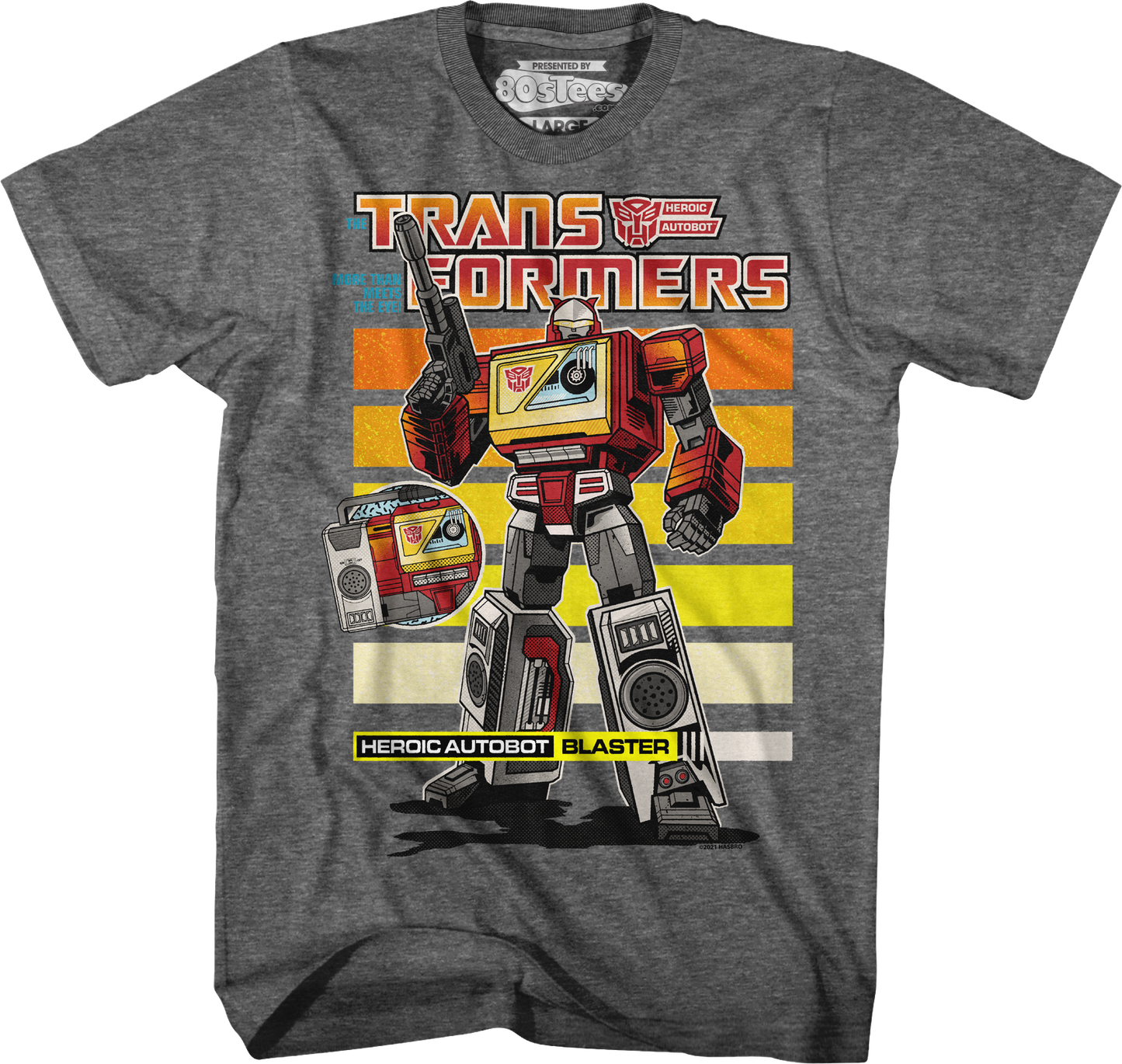 Retro Blaster Transformers T-Shirt