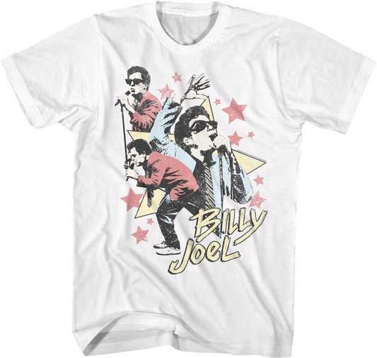 Retro Collage Billy Joel T-Shirt