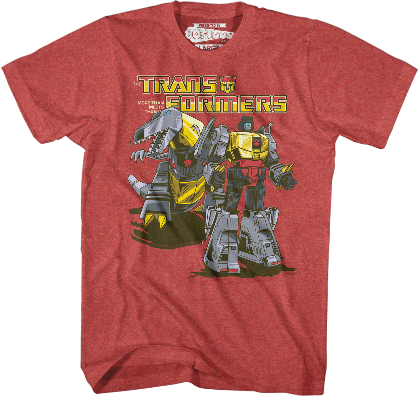 Retro Grimlock Transformers T-Shirt