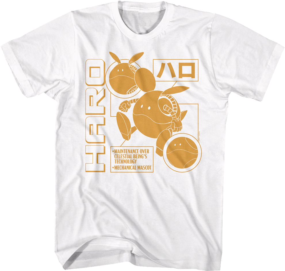 Retro Haro Gundam T-Shirt