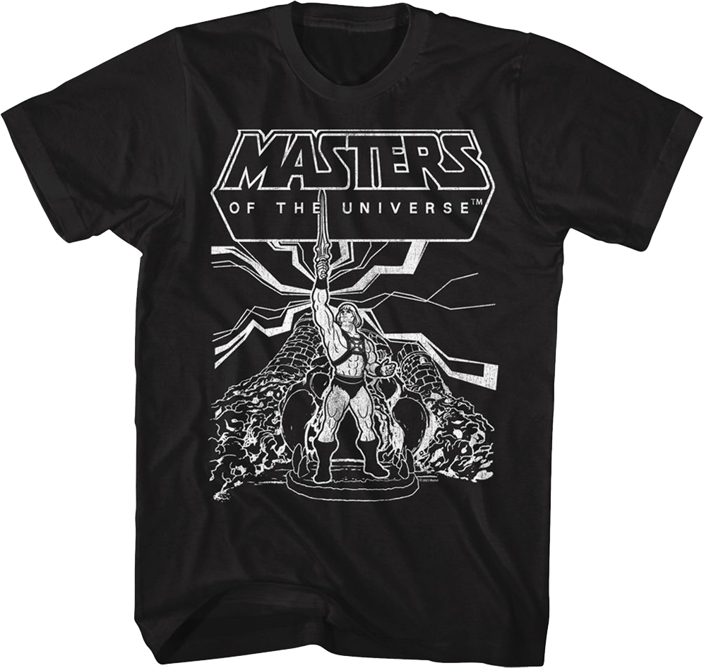 Retro He-Man I Have the Power Masters of the Universe T-Shirt