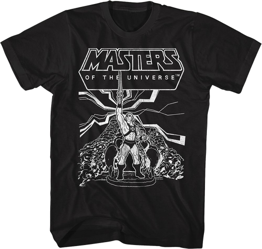 Retro He-Man I Have the Power Masters of the Universe T-Shirt