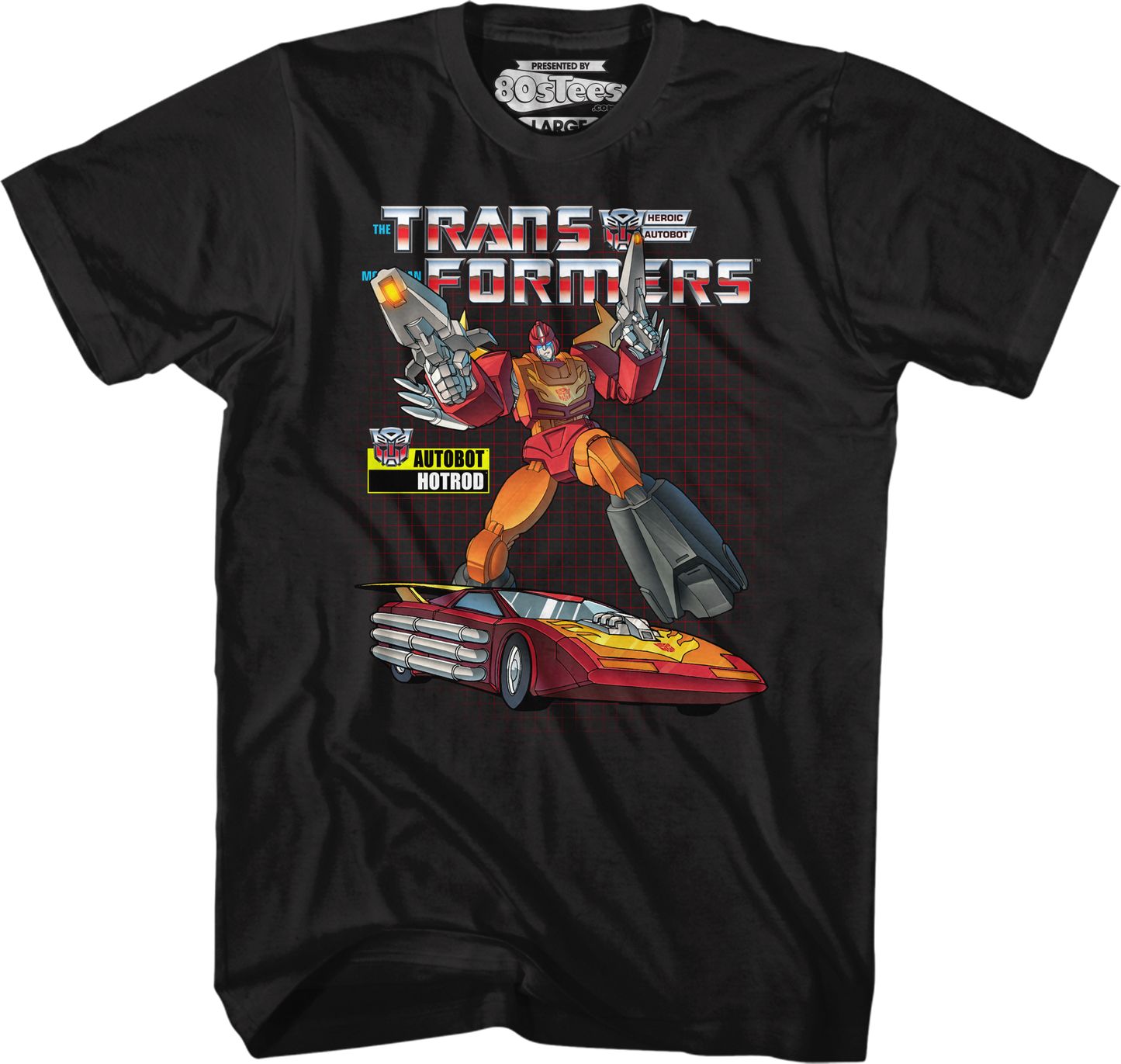 Retro Hot Rod Transformers T-Shirt