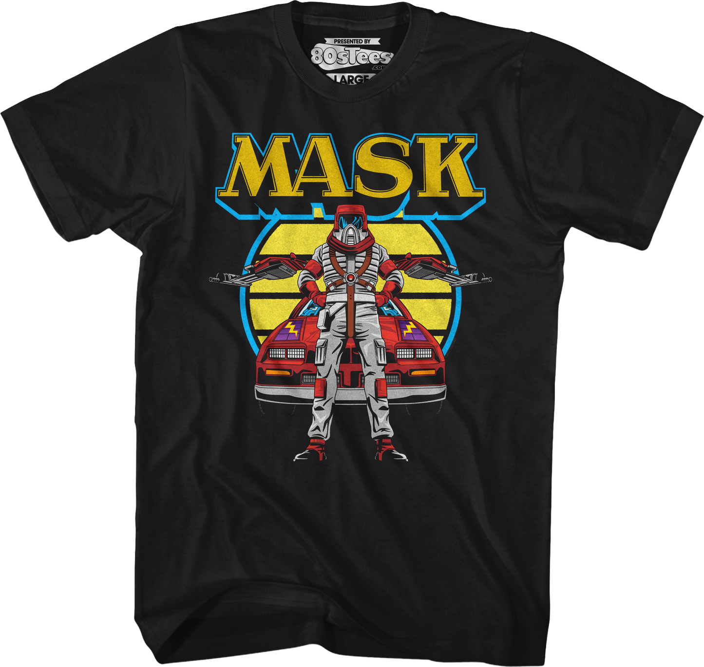 Retro Matt Trakker And Thunderhawk MASK T-Shirt