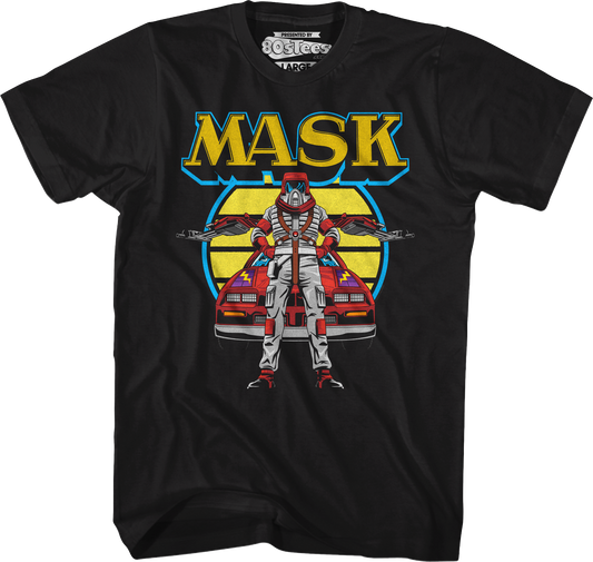 Retro Matt Trakker And Thunderhawk MASK T-Shirt