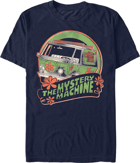 Retro Mystery Machine Logo Scooby-Doo T-Shirt