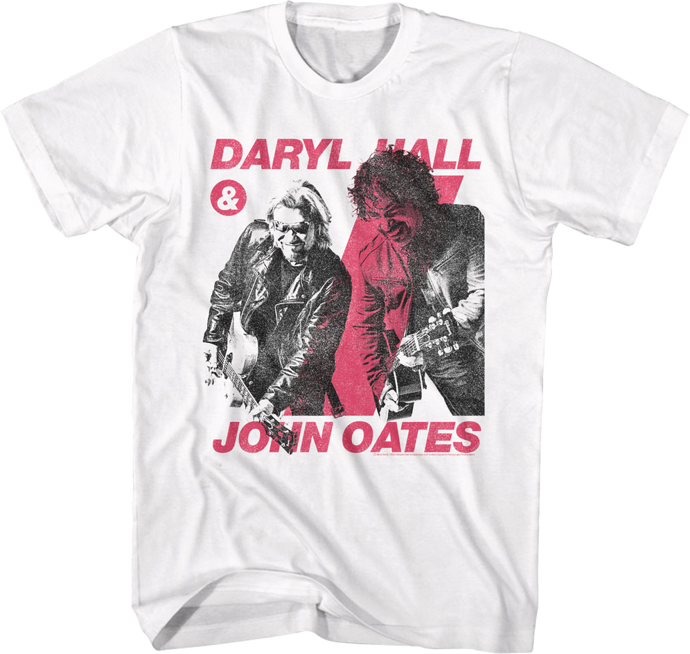 Retro Photo Stripe Hall & Oates T-Shirt