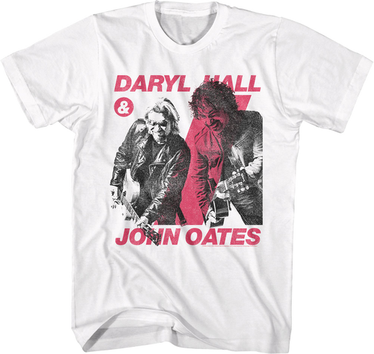 Retro Photo Stripe Hall & Oates T-Shirt