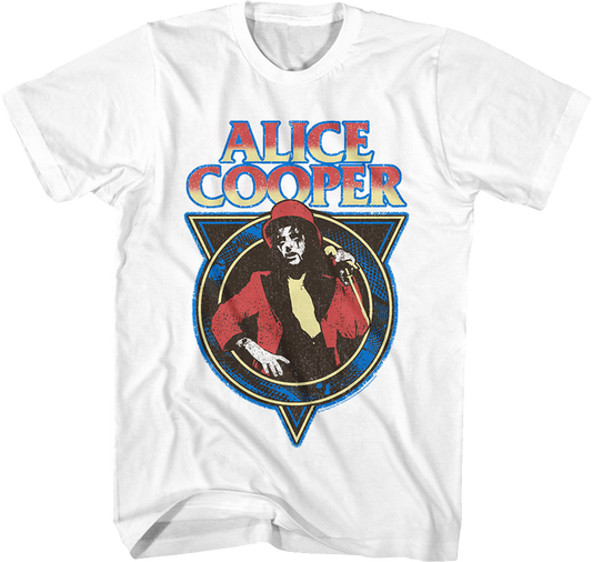 Retro Shapes Alice Cooper T-Shirt