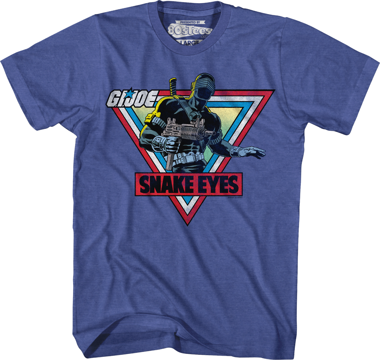 Retro Snake Eyes GI Joe T-Shirt