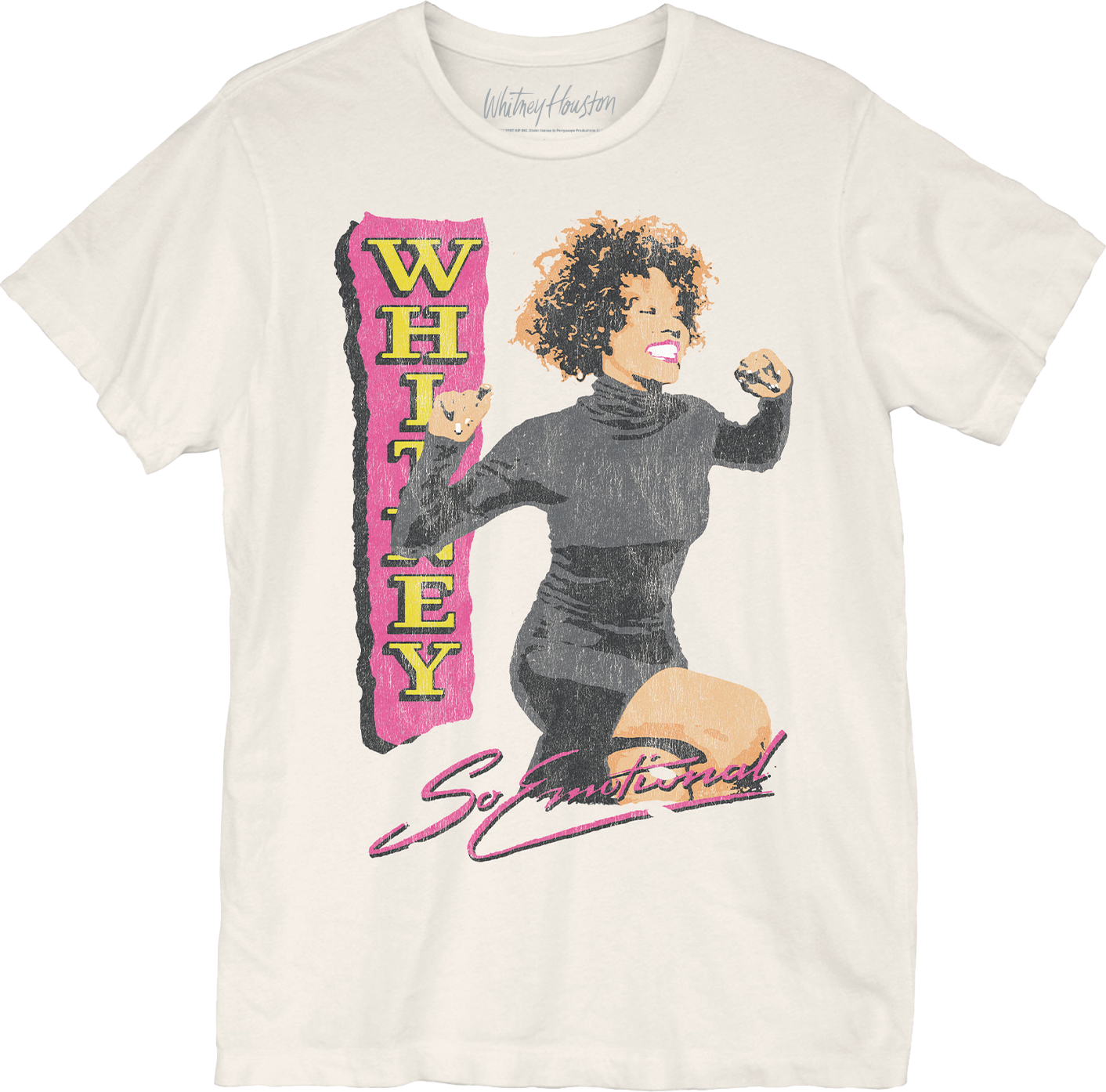 Retro So Emotional Whitney Houston T-Shirt