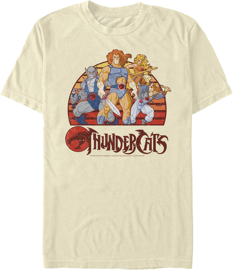 Retro Sunset ThunderCats T-Shirt