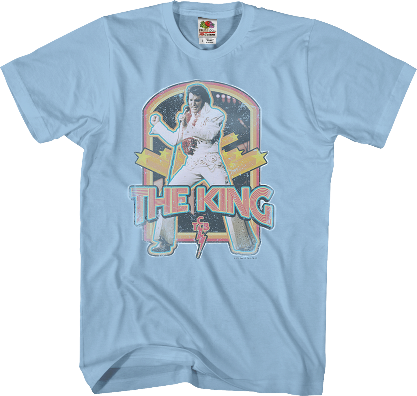 Retro The King Elvis Presley T-Shirt