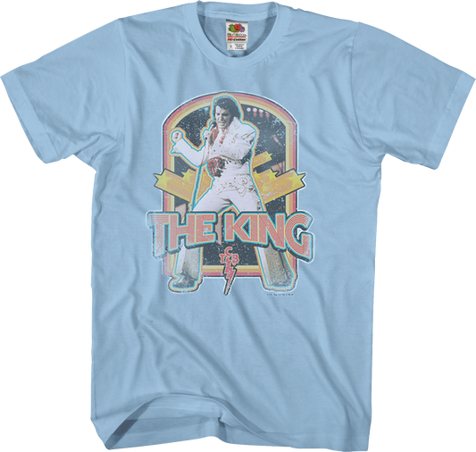 Retro The King Elvis Presley T-Shirt