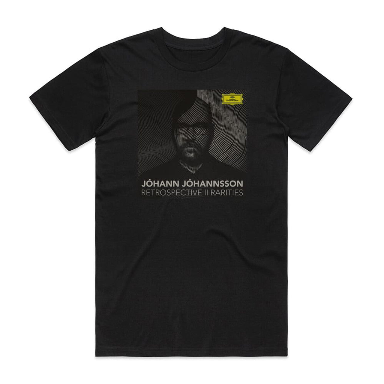 Johann Johannsson Retrospective Ii T-Shirt Black