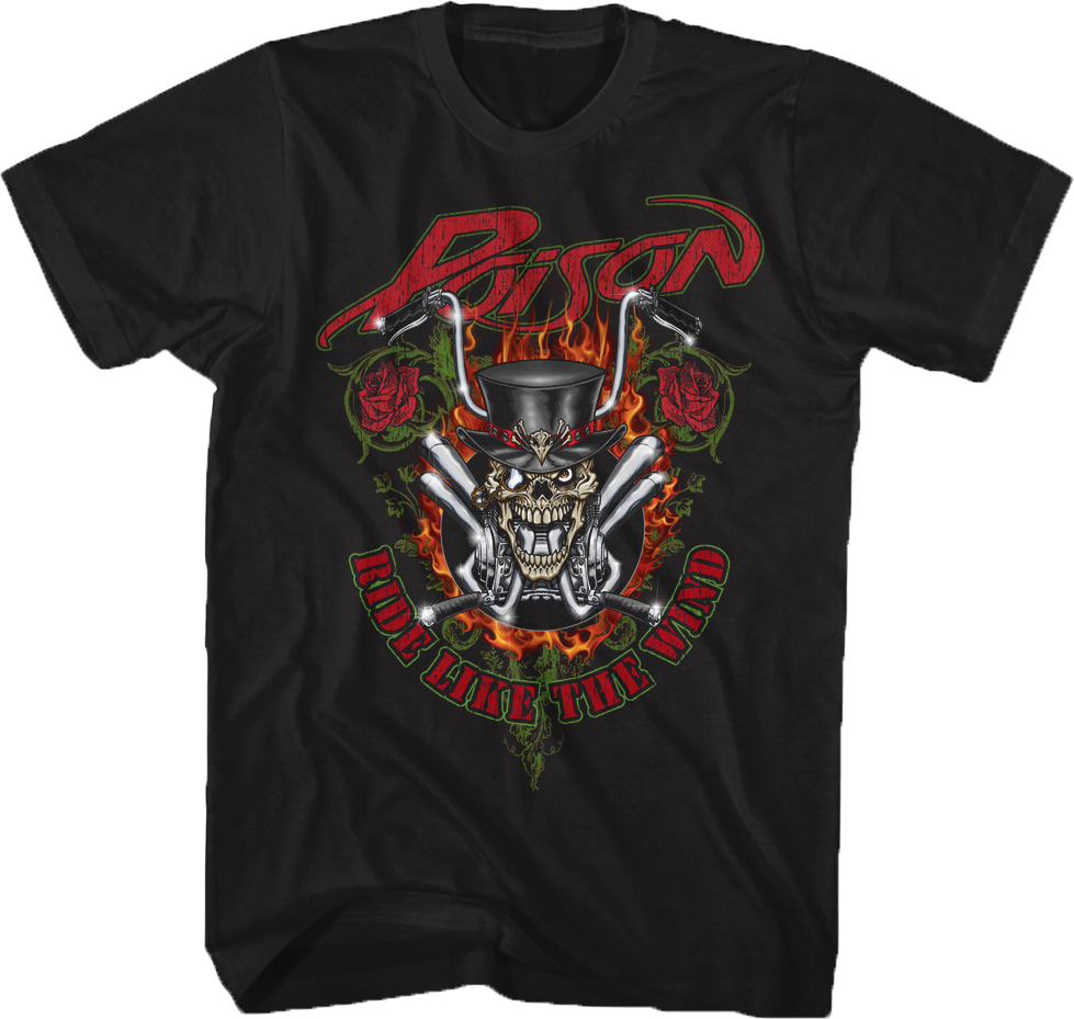 Ride Like The Wind Poison T-Shirt