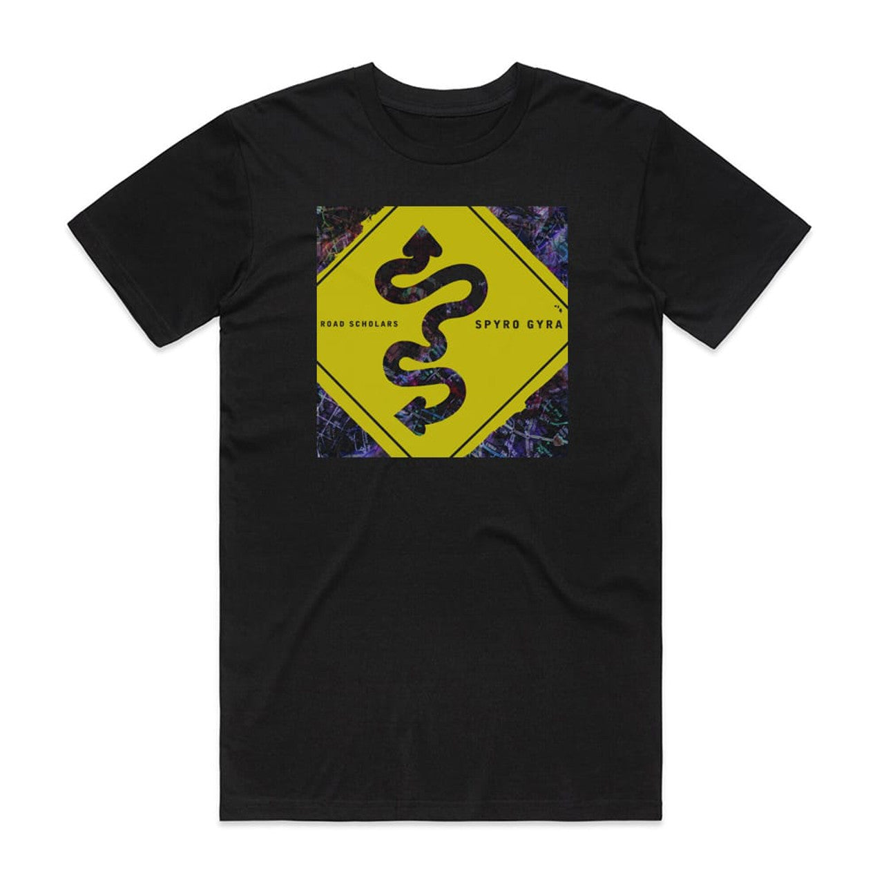 Spyro Gyra Road Scholars T-Shirt Black