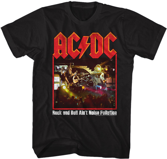 Rock and Roll Ain't Noise Pollution ACDC T-Shirt