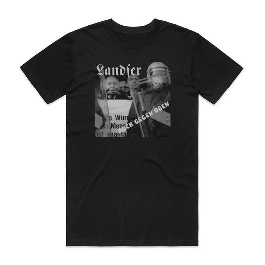 Landser Rock Gegen Oben T-Shirt Black