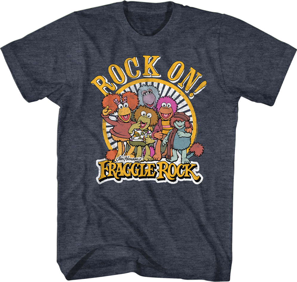 Distressed Rock On Fraggle Rock T-Shirt