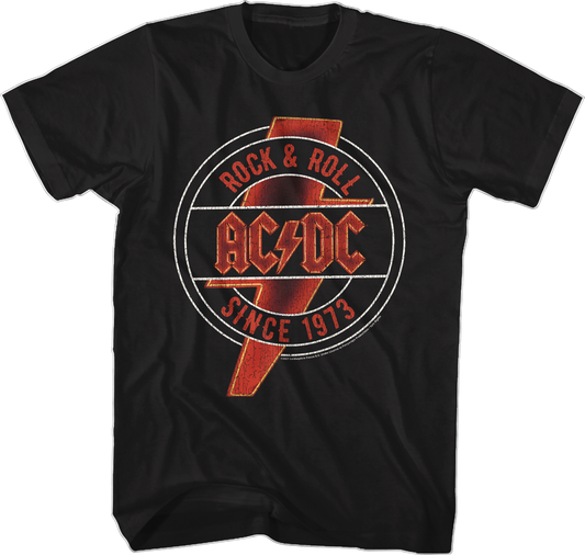 Rock & Roll Since 1973 ACDC Shirt