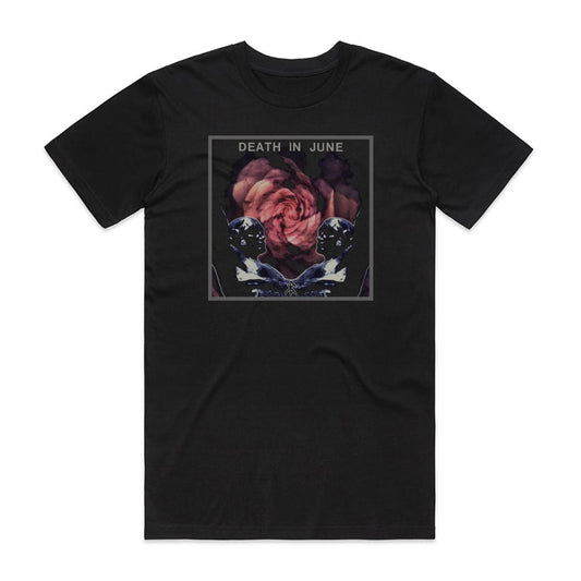 Death in June Rose Clouds Of Holocaust T-Shirt Black