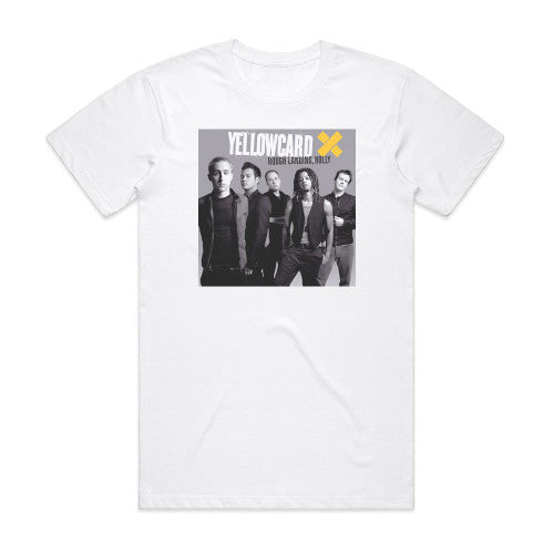 Yellowcard Rough Landing Holly Album Cover T-Shirt White