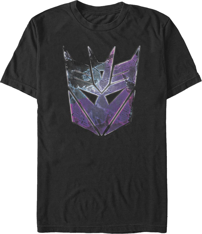 Rusted Decepticons Logo Transformers T-Shirt