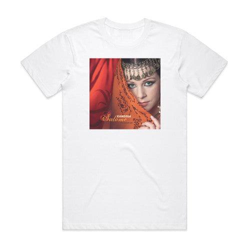 Xandria Salom The Seventh Veil Album Cover T-Shirt White