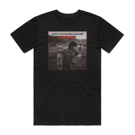 John Mellencamp Scarecrow 1 T-Shirt Black