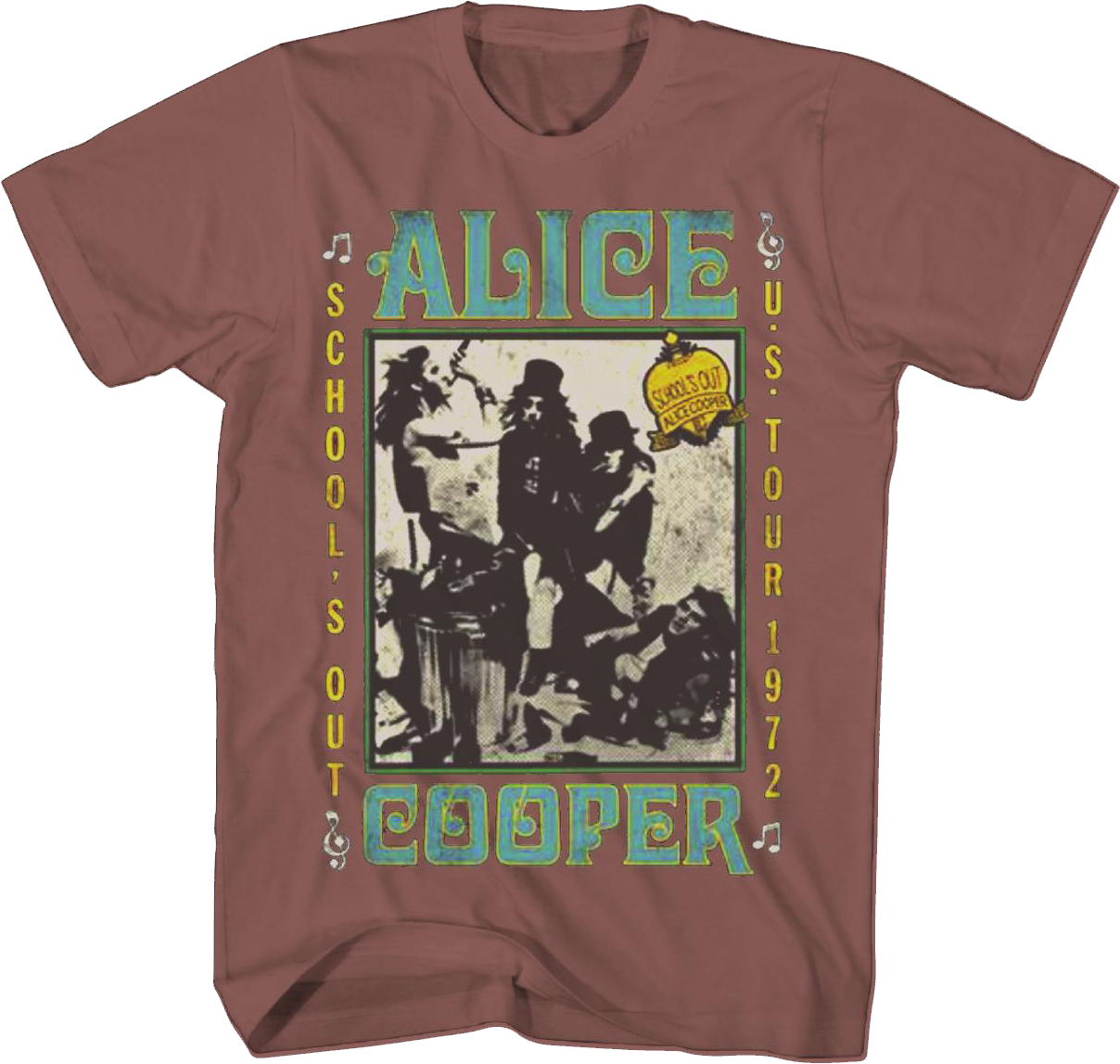 School's Out US Tour 1972 Alice Cooper T-Shirt