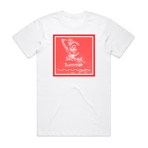 YACHT Second Summer 1 Album Cover T-Shirt White