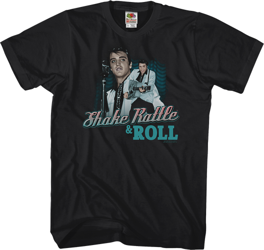 Shake Rattle and Roll Elvis Presley T-Shirt